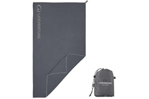 Lifeventure HydroFibre Trek Towel - Large (Grey)