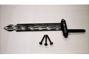 EFFEDIELLE Cerniera a bandella diritta occhio laterale TECNOSTAMP serie 125-10 con cardine diametro mm.10 ad avvitare.Lunghezza bandella cm.25