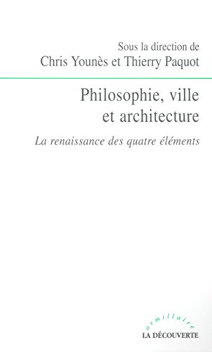 couverture de : Philosophie, ville et architecture