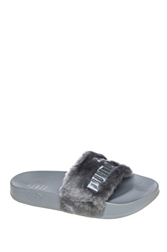 puma x fenty slides grey