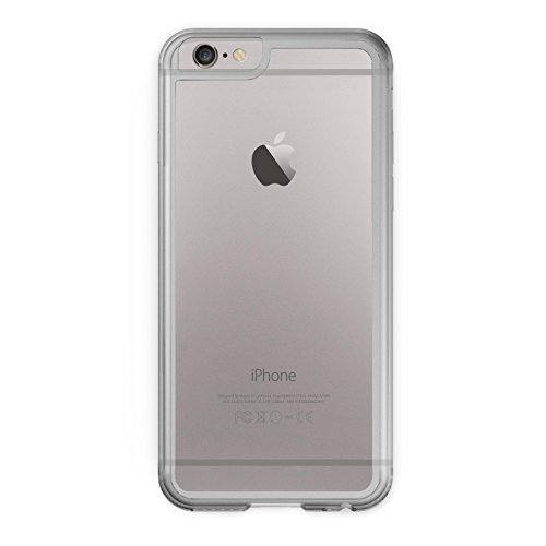 KHOMO   Funda iPhone 6 Plus y 6S Plus H  brida Transparente Carcasa con Bumper Invisible Protector Antichoque para Apple iPhone 6 PLUS   6S PLUS  5 5   - Hybrid Clear