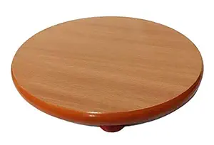 Happie Shopping Wooden Roti Chakla Roller in Plywood with Mica Pasting (Size:10 inch)