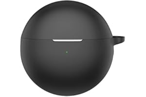 FTRONGRT Cover Compatibile con Huawei FreeBuds 7i, Silicone Morbido, Antigraffio Custodia Protettiva.Nero