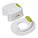 Safetots Dinosaur Toilet Training Seat and Step Stool Lime