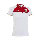 Rio Joma CE.303011W16 Polo Paseo, Hombre, Blanco/Rojo, S