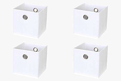 Ikea Kallax / Expedit Regal Box (4er Set) in weiß