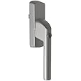 Siegenia Aubi Locking Blade Window Handle (Silver)