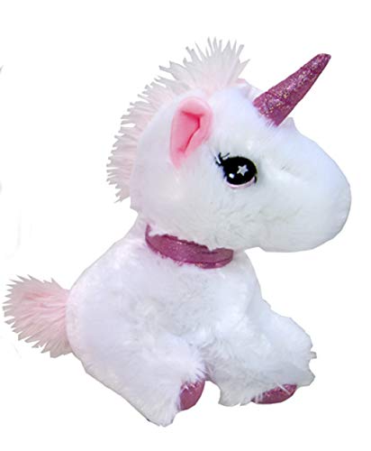 Preisvergleich Produktbild PICCOLI MONELLI Plüsch Einhorn Weiß groß 23 cm