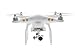 DJI Drone Phantom 3 Professional con Videocamera 12 MP/4K, Bianco