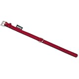 Nobby Leder Halsband South, rot, Länge 32 cm; Breite 14/16 mm