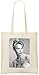 Produktbild Jane Fonda Custom Printed Grocery Tote Bag - 100% Soft Cotton - Eco-Friendly & Stylish Handbag For Everyday Use - Custom Shoulder Bags