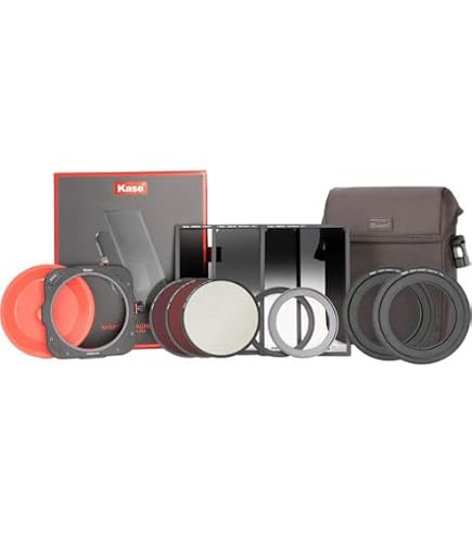 Kase MovieMate Magnetische Filter Set – Inkl. CPL, Vari ND, ND6 Filter