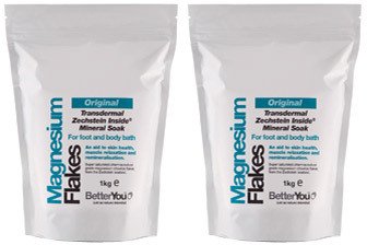 (2 Pack) - BetterYou - Magnesium Flakes | 1000g | 2 PACK BUNDLE