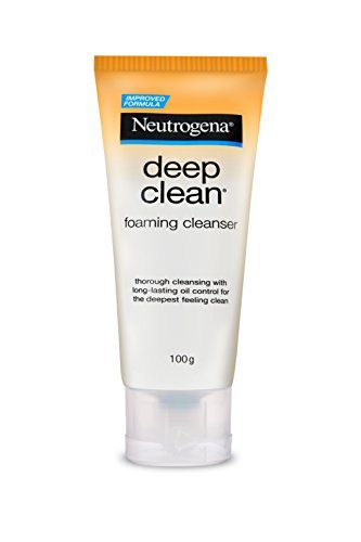 deep clean foaming cleanser by neutrogena