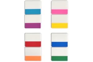 HNONOXY 200 Pièces Onglets Index Collant, Onglets D'Index, Marque Page Adhesives, Onglets de Page Inscriptibles, Adhesives Notes Repositionnables, D'onglets de Marqueur de Page, pour Bureau, École, Dossier