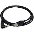 Truvic 2.0 USB CABLE For Printer POS Swapping Machines and Micro ATM Machines(Black)