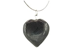 Mineral Import Colgante de Shungit Corazon