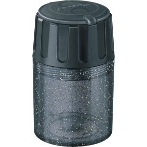 Preisvergleich Produktbild Staedtler 10 x Doppelspitzdose rund rot / schwarz