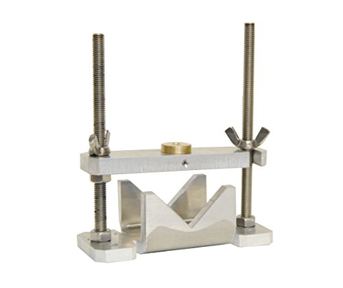 Rohrspecht 5mm Bohrbuchse Messing Bohrhilfe für Rohre Rohrbohrlehre Bohrschablone Bohrlehre Bohrhilfe für Edelstahlrohre Lenker Geländerrohre