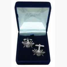 Pewter Bee Cufflinks Gift, Wedding, Best Man, Usher