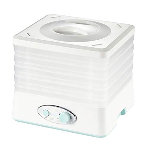 Preisvergleich Produktbild Dörrautomaten-YUAN Justierbare Höhe des Umweltfreundlichen Materialentwässerungsgeräts 5-lagiger Haushaltsnahrungsmitteltrockner