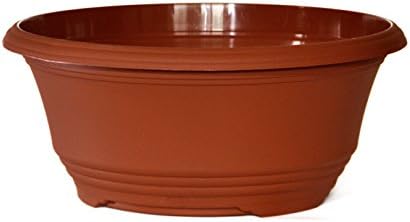 30cm Terracotta colour Teku Bulb Bowls (3)