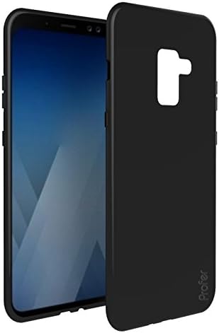 Samsung Galaxy A5 (2018) / A8 2018Case, Profer ANTI-Scratches TPU ULTRA SLIM FLEXIBLE SOFT Bumper Protective Skin Case for Samsung Galaxy A5 (2018) / A8 2018(TPU-BLACK)