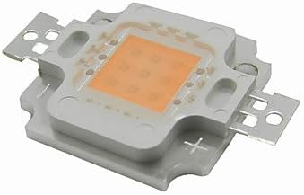 10W LED Grow Light Full Spectrum Integrated Grow LED Chip Cover 380nm~840nm Best for Hydroponics/Greenhouse ( Beam Angle : 120° )