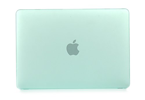 MacBook 12 Retina H  lle Case iNeseon Ultra Slim Plastik Hartschale Tasche Cover Shell  US Hellgr  n und EU Transparent Tastatur Abdeckung Schutzh  ll
