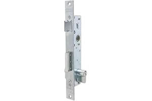 Tesa Assa Abloy 421028AI Cerradura Monopunto De Palanca Deslizante Para Perfiles Metálicos Inoxidable Entrada 20 mm 2210