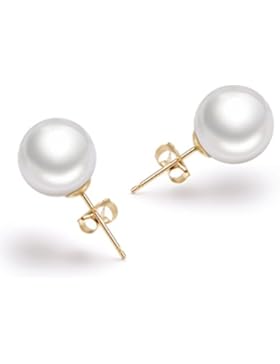 Original McPearl Akoya Perlen Ohrringe 9 - 9,5 mm. Top Qualität aus der westfälischen Schmuckmanufaktur.