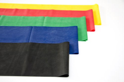 Fitnessband Gymnastikband 2 Meter und 25 Meter x 14 cm, verschiedene Stärken, sehr gute Qualität - 2