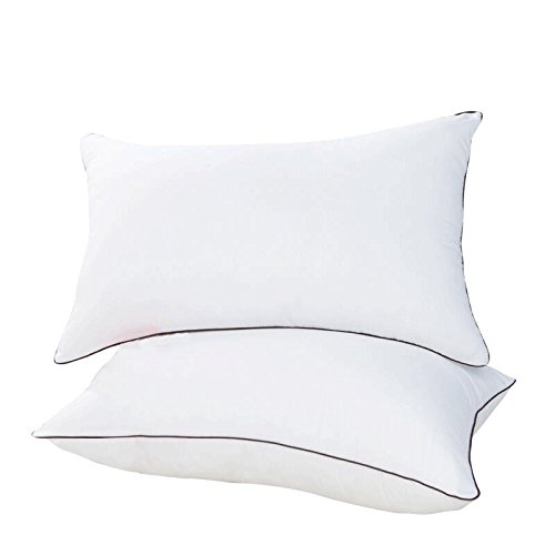 Poly Cotton Hollowfibre Non Allergenic Pillows Includes 2 Pillows