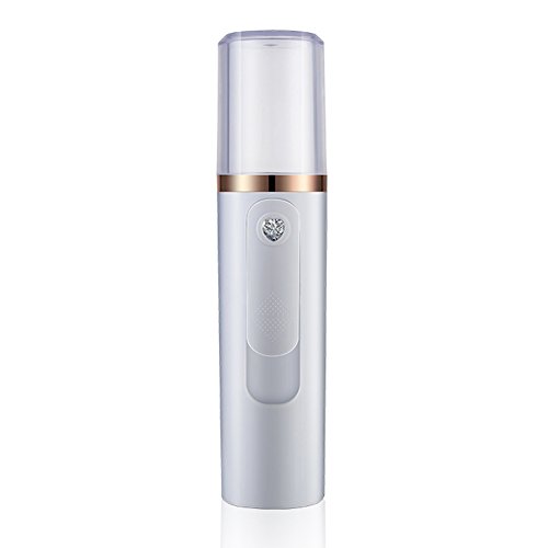 Rowentauk Portable Nano Mist Face Sprayer - Body Nebulizer Steamer Moisturizing Skin Care -Mini USB Face Beauty Instruments