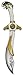 Price comparison product image Mighty Morphin Power Rangers White Ranger Legacy Saba Die-Cast Sword Replica