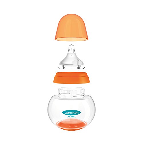 Lansinoh mOmma 75790 Steh-auf-Becher mit NaturalWave Sauger, 250 ml - 2