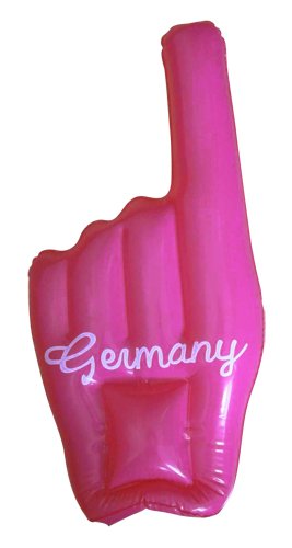 Preisvergleich Produktbild Tussi on Tour aufblasbare Fanhand "Germany"