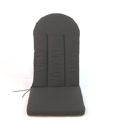 Preisvergleich Produktbild Sitzauflage für Adirondack Gartenstuhl oder Gartenbank, anthrazit