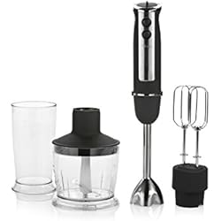 Tristar MX-4195 Mixeur plongeant 3 en 1 Noir 800 W