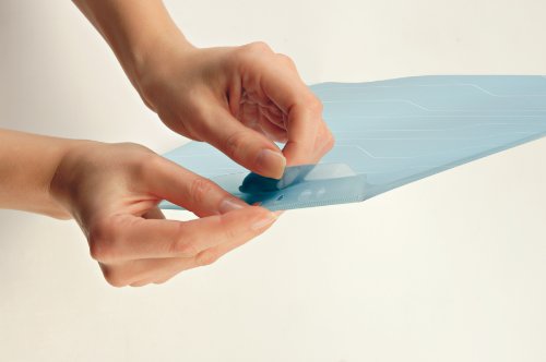 Leitz Dossier CombiFile  Tama  o A4  PP con relieve  200 micras  Azul  47260035