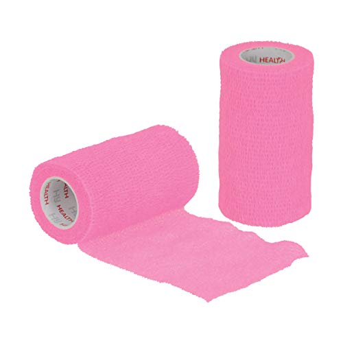 The Saddlery Shop Hyhealth - Bandas Deportivas (10 x 450 cm), Color Rosa