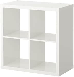Scaffale IKEA KALLAX Bianco 77x39x77cm - 4 Ripiani Modulare Per Casa O Ufficio - Foto 4