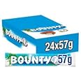 Bounty Coconut & Milk Chocolate Box, Bulk Chocolate Bars, Duo 57g (96 Bars)