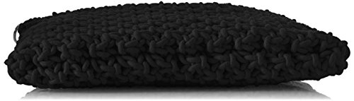 Buffalo Women’s S017-269 Textile Clutch Bag, Black (Black 01), 2x21x26 cm (B x H x T)