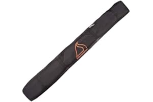 GUOML SnowSport Double sac de ski Prestige pour 2 paires de skis et bâtons de ski - Rembourrage très épais