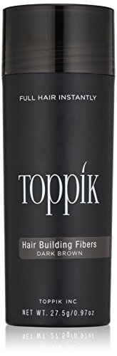 TOPPIK Hair Building Fibers, Dark Brown 27.5 g
