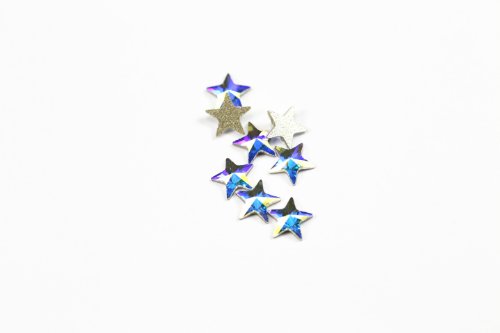 Swarovski Crystals Star Flat Back Article 2816 - Small Pack-Crystal Ab-5Mm-8