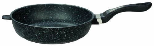 Preisvergleich Produktbild GSW 454285 Titanium Granit Bratpfanne, hoch 28 cm