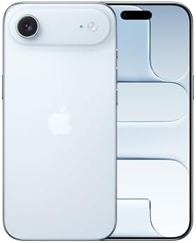 Apple iPhone Air 1 TB: l’iPhone più sottile di sempre, display 6,5" con ProMotion fino a 120Hz, potente chip A19 Pro, fotocamera frontale Center Stage, un giorno intero di batteria, eSim; Celeste