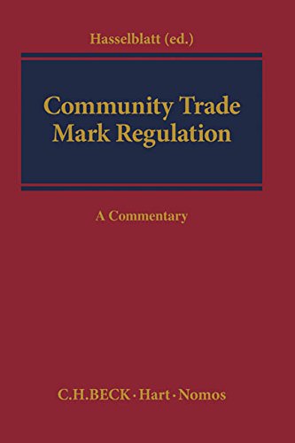 Preisvergleich Produktbild Community Trade Mark Regulation (EC) No 207 / 2009